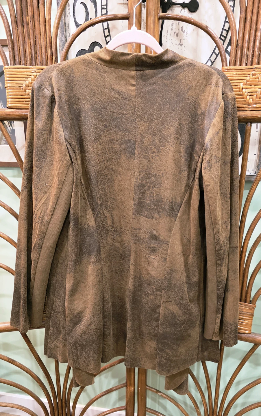 BLACK TAPE Brown Waterfall Cardigan - photo 3