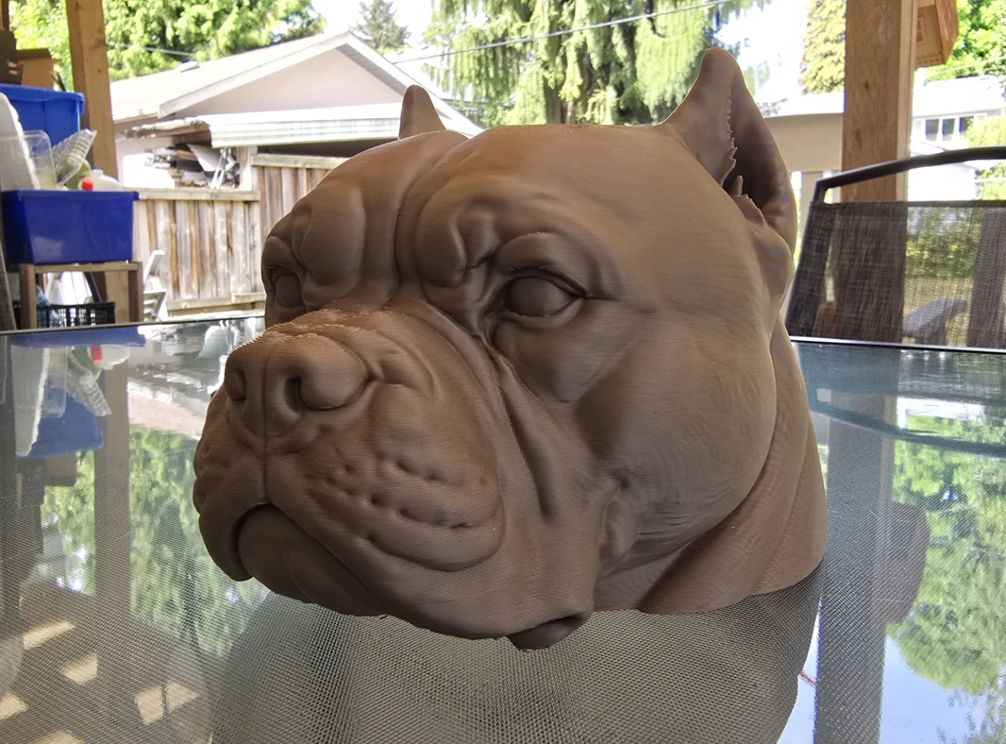 Bulldog Pen Holder, Cute Dog Desk Organizer, - photo 3