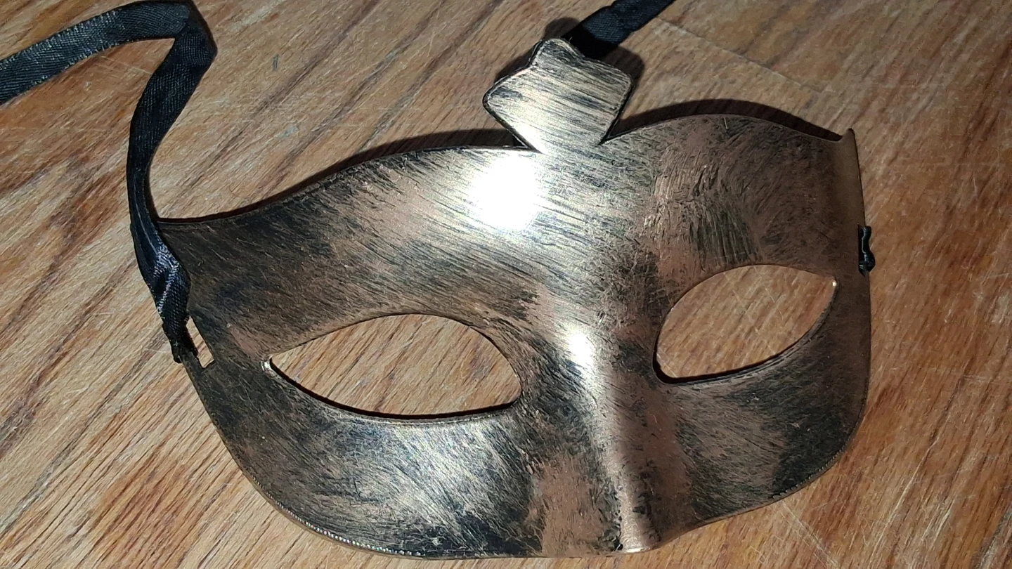Metallic Gold Venetian Masquerade Mask