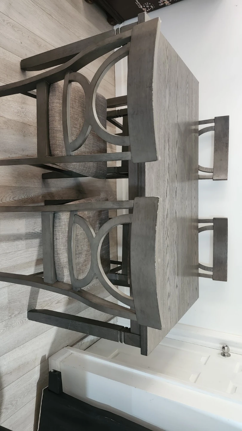 Dining Table and Four Chairs Set - photo 3