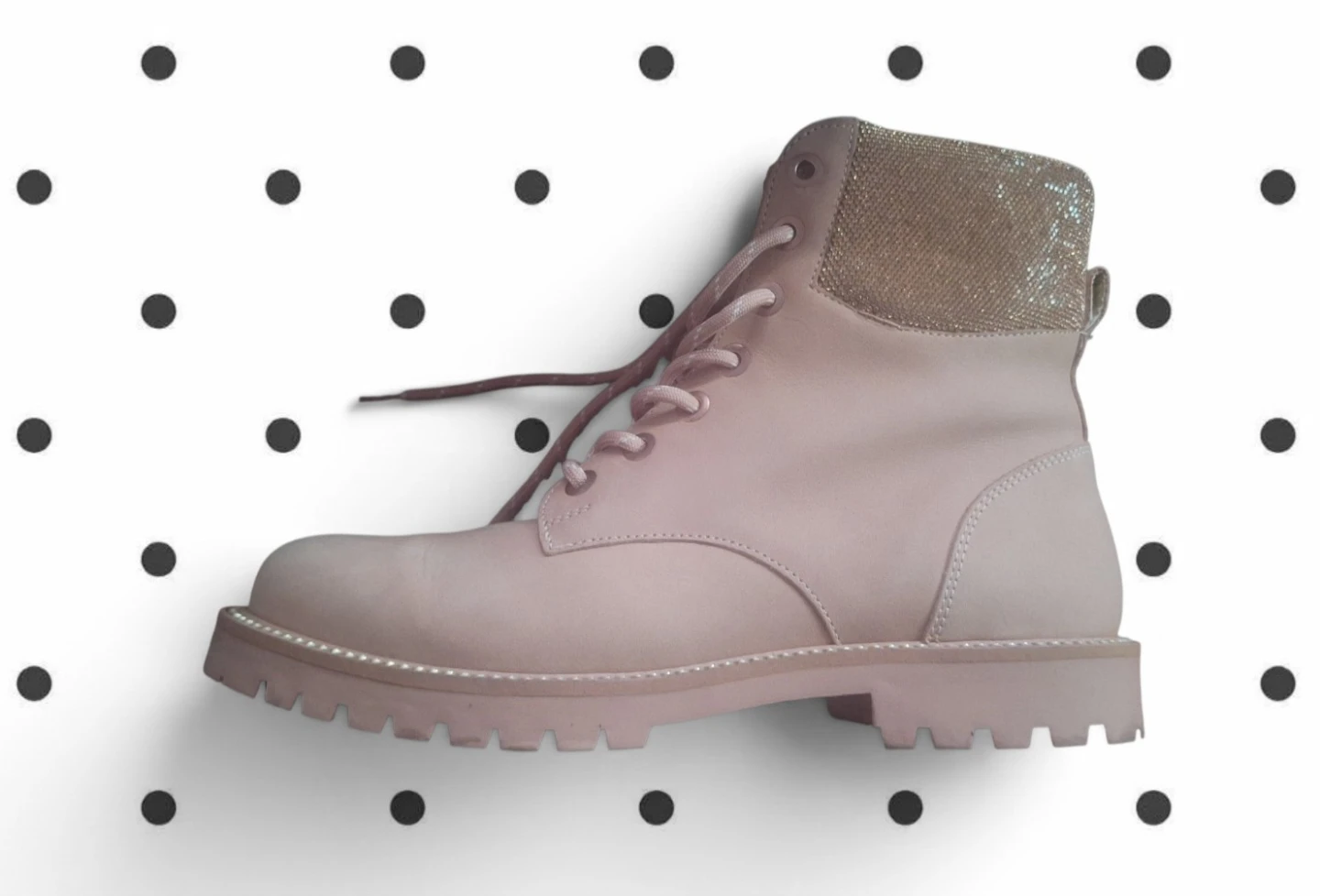 ALDO Sparkly Rimmed Pink Boots - photo 2