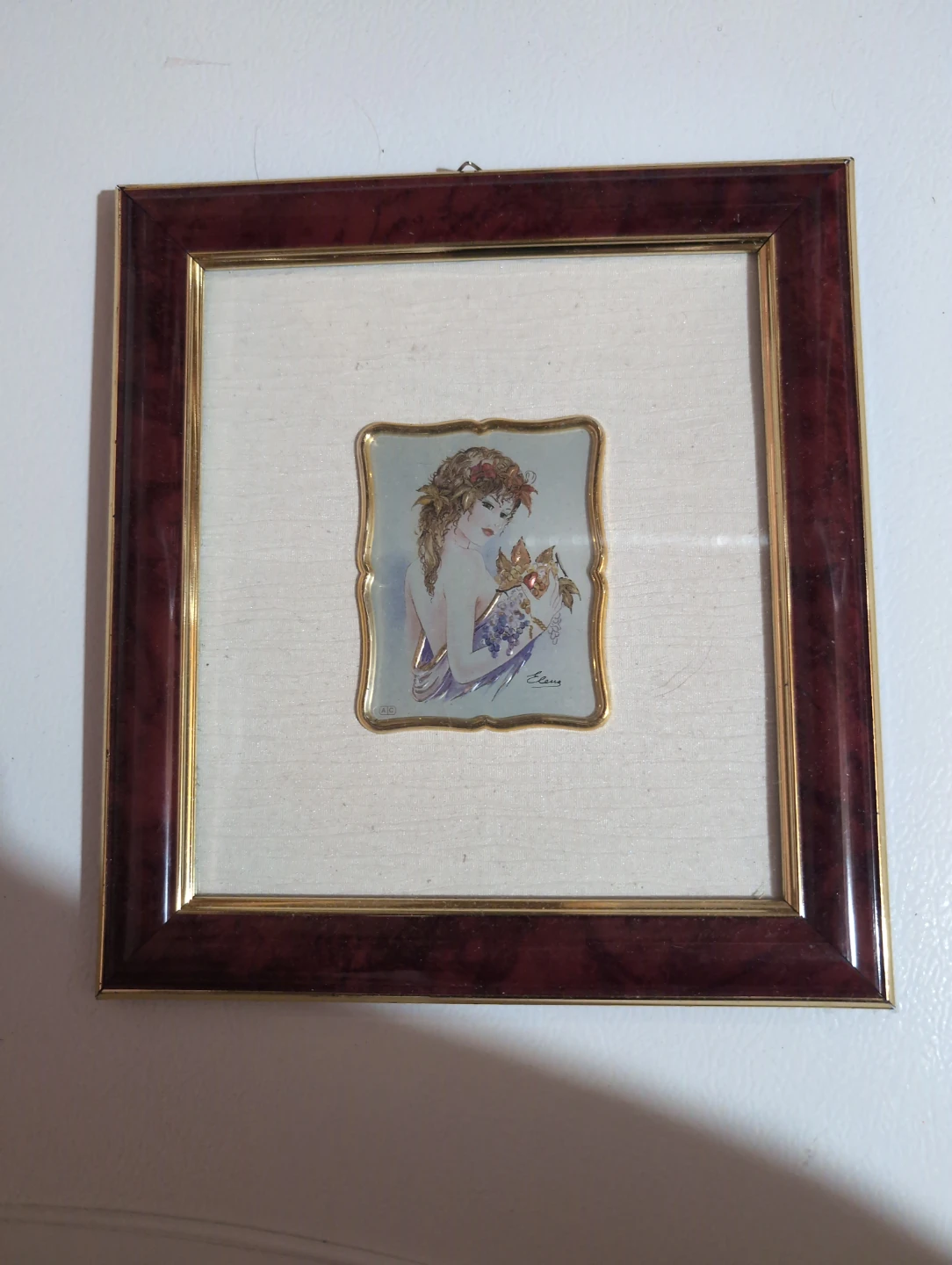 🏈 Elena decorative framed wall art