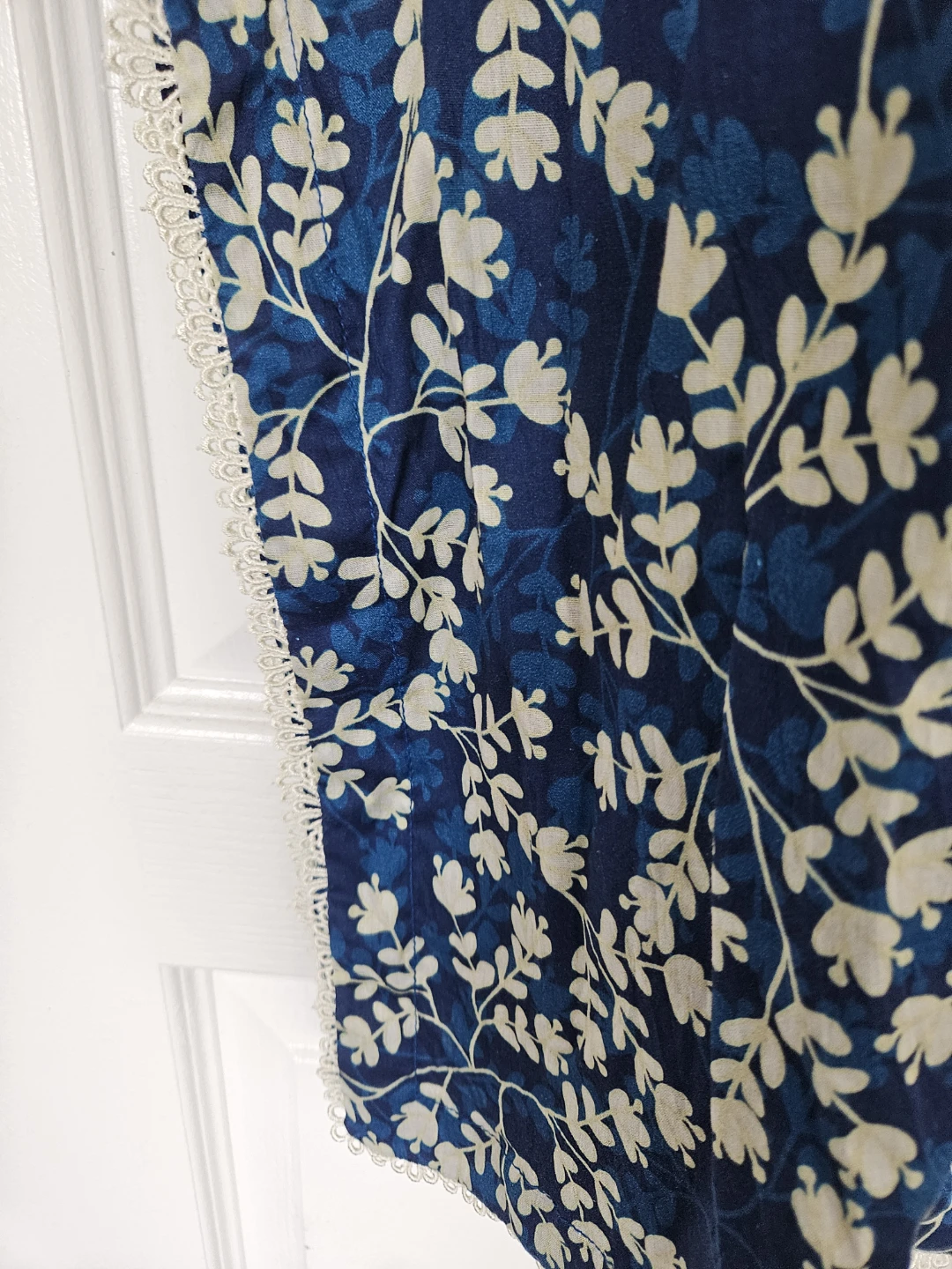 Women's cotton printed shirt. Medium size - photo 3