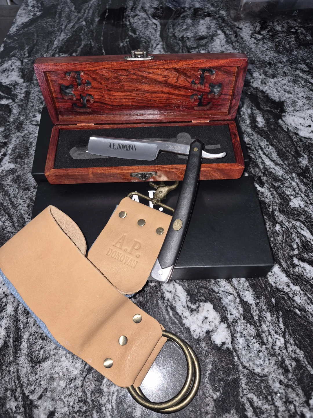 A.P. Donovan Dali Straight Razor Starter Set
