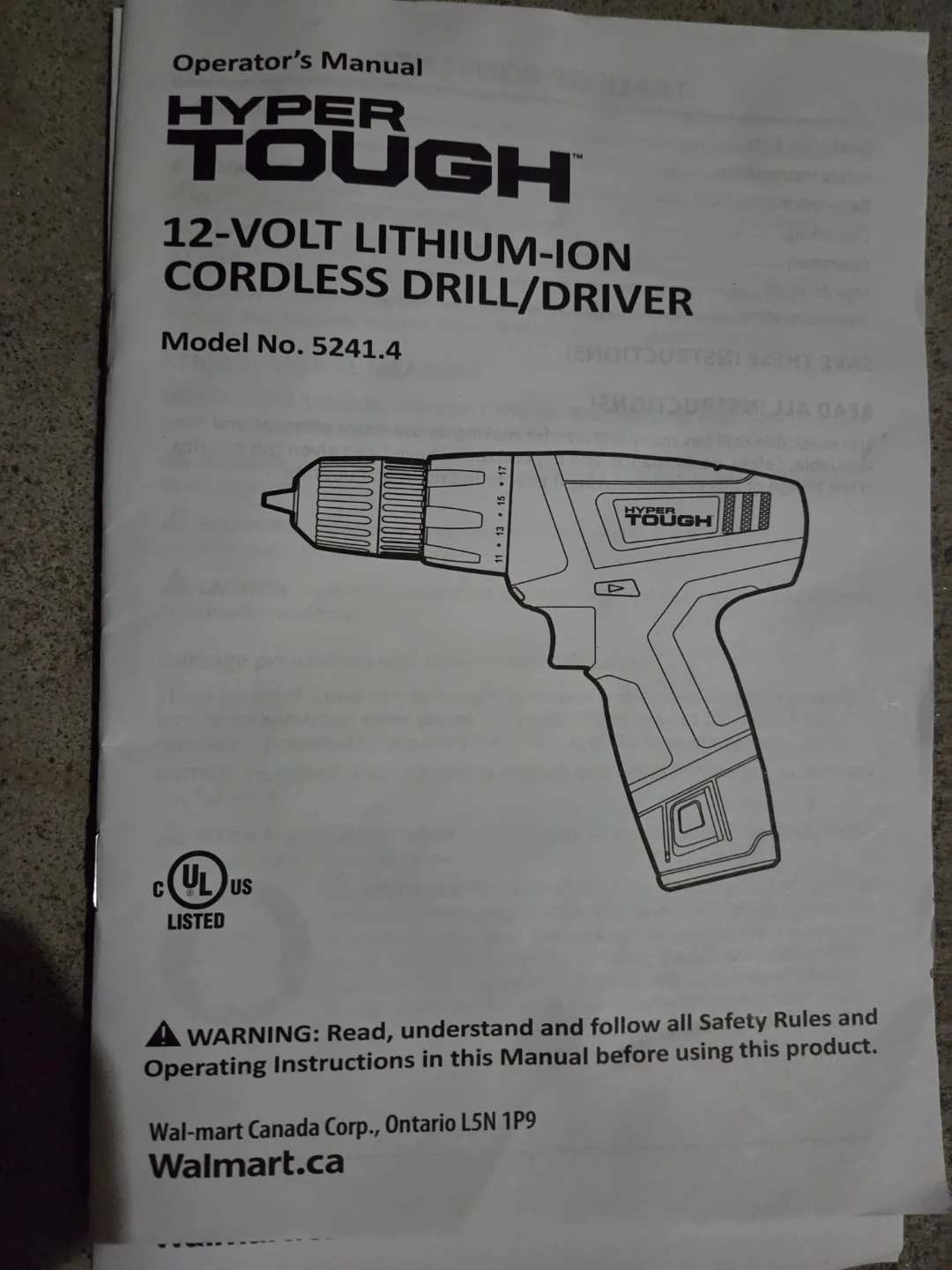 Never Used 12" Lithium Cordless Drill with Project Kit - photo 2