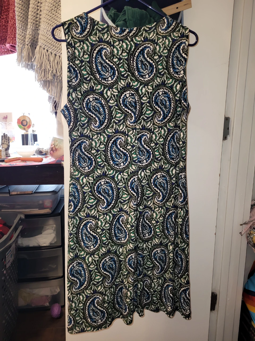 Tommy Hilfiger Sleeveless Paisley Dress Size 10 - photo 2