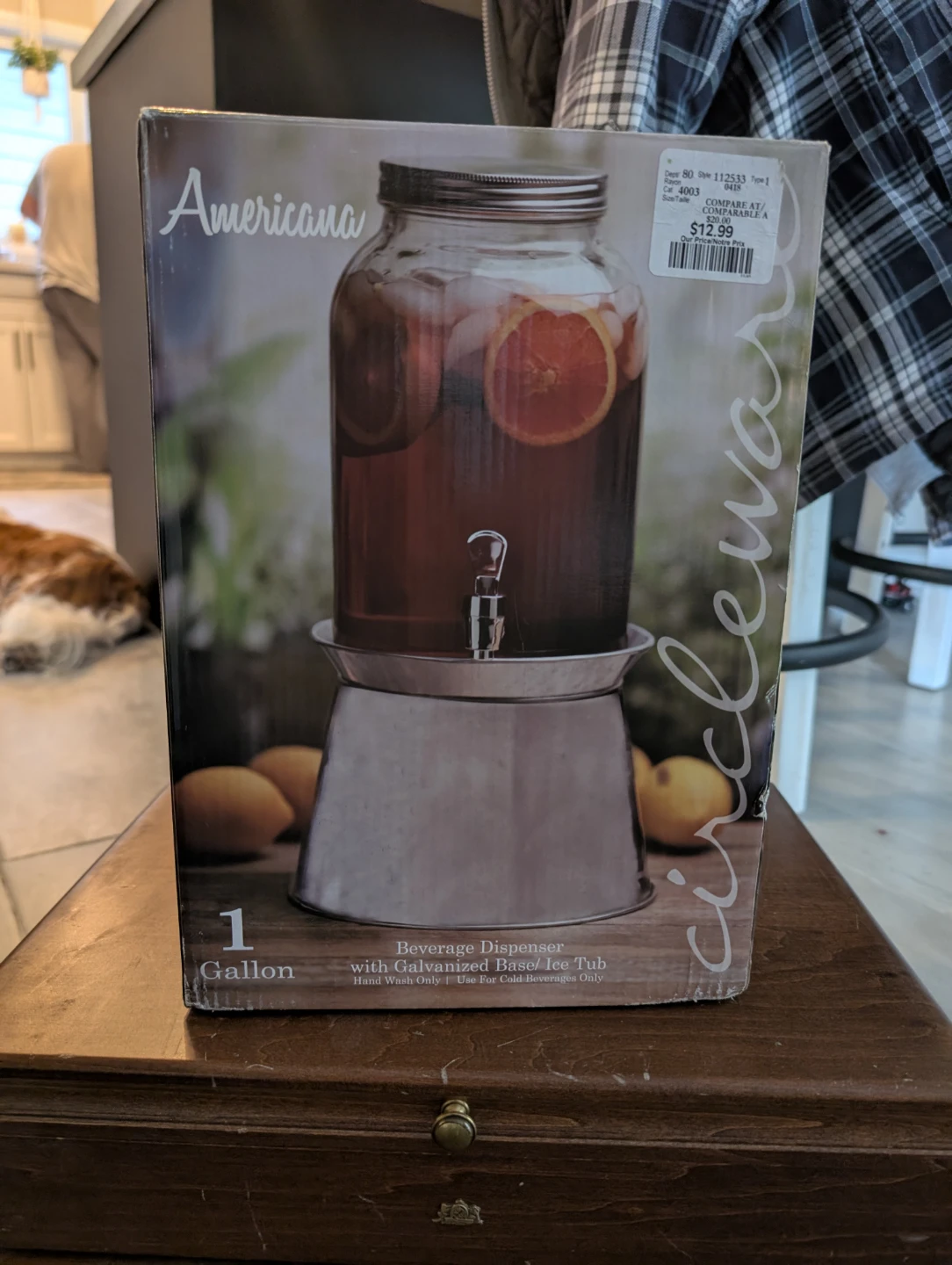 Americana 1 Gallon Beverage Dispenser