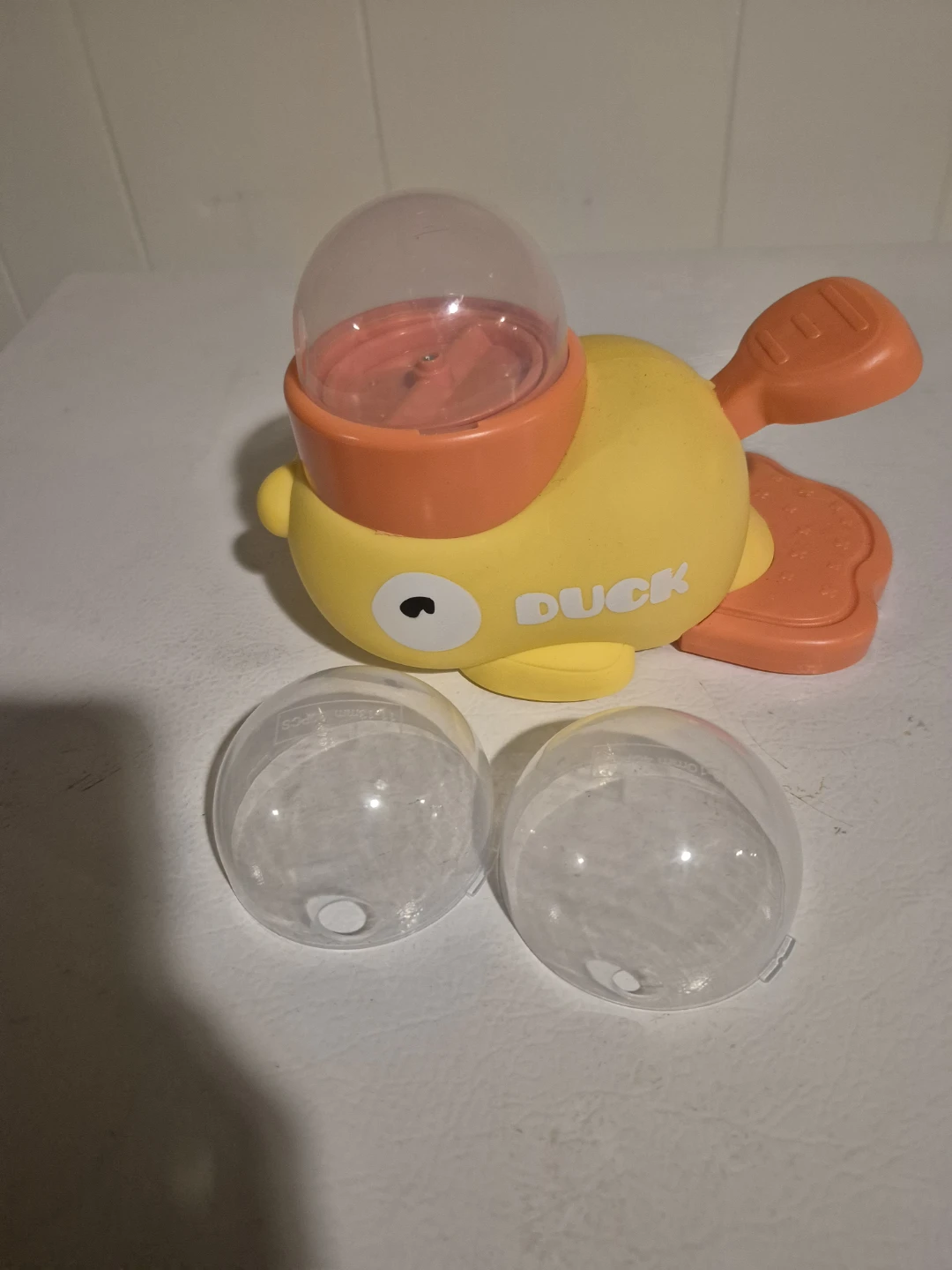 Treat Dispenser,  duck, pink,  twirl, price per each