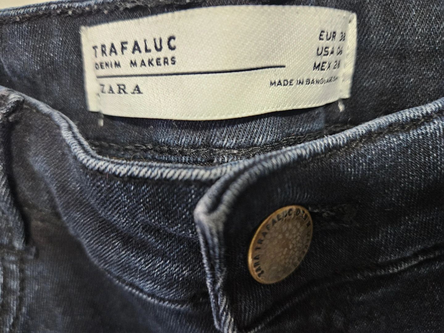 Zara Trafaluc Distressed Jeans - photo 4