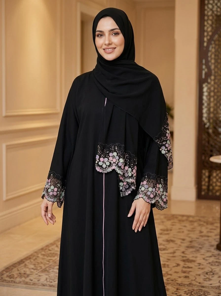 Elegant Embellished Abayas and Kaftans - photo 5