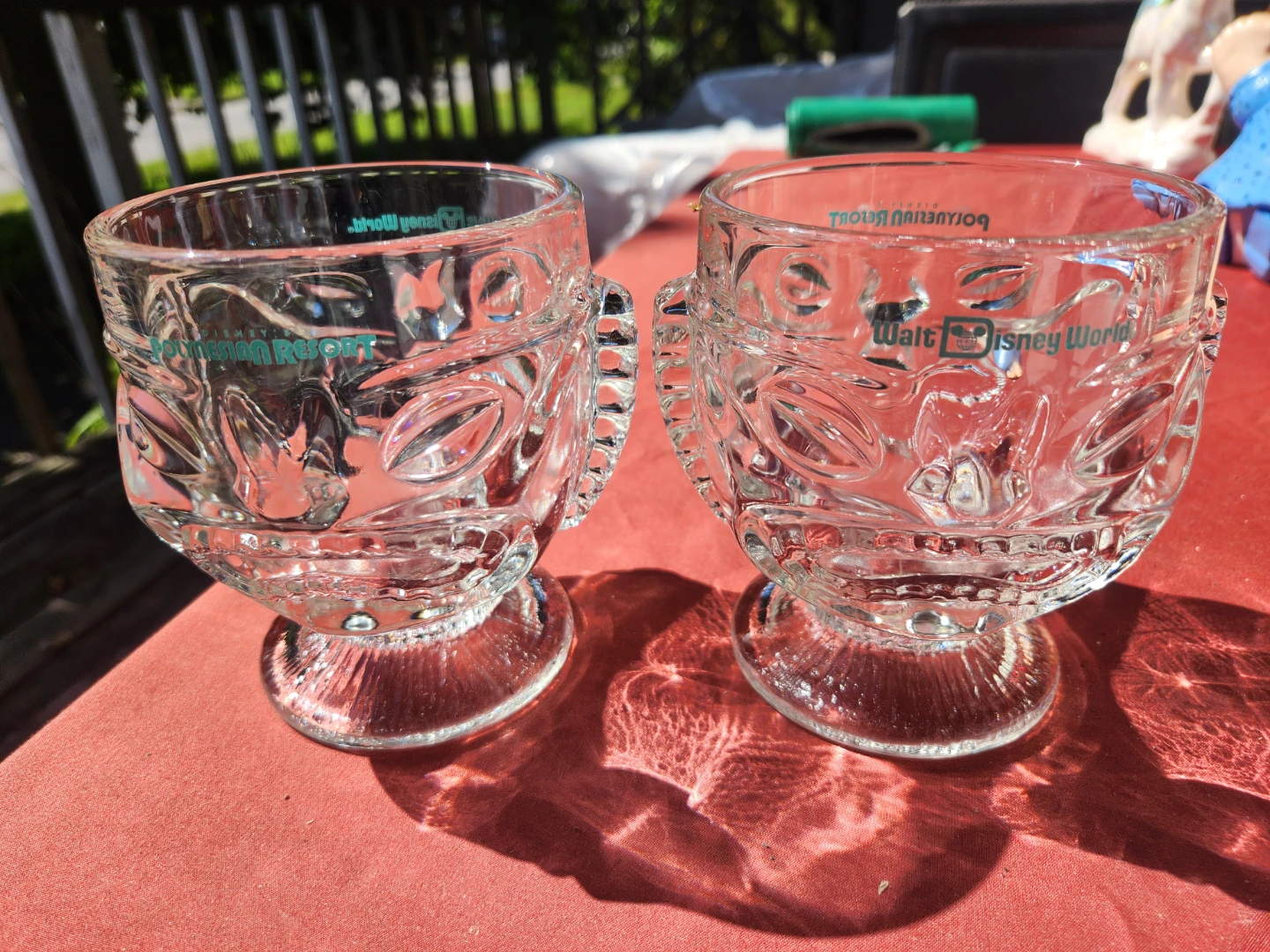 Walt Disney World Polynesian Resort Tiki Glasses (Set of 2) - photo 2