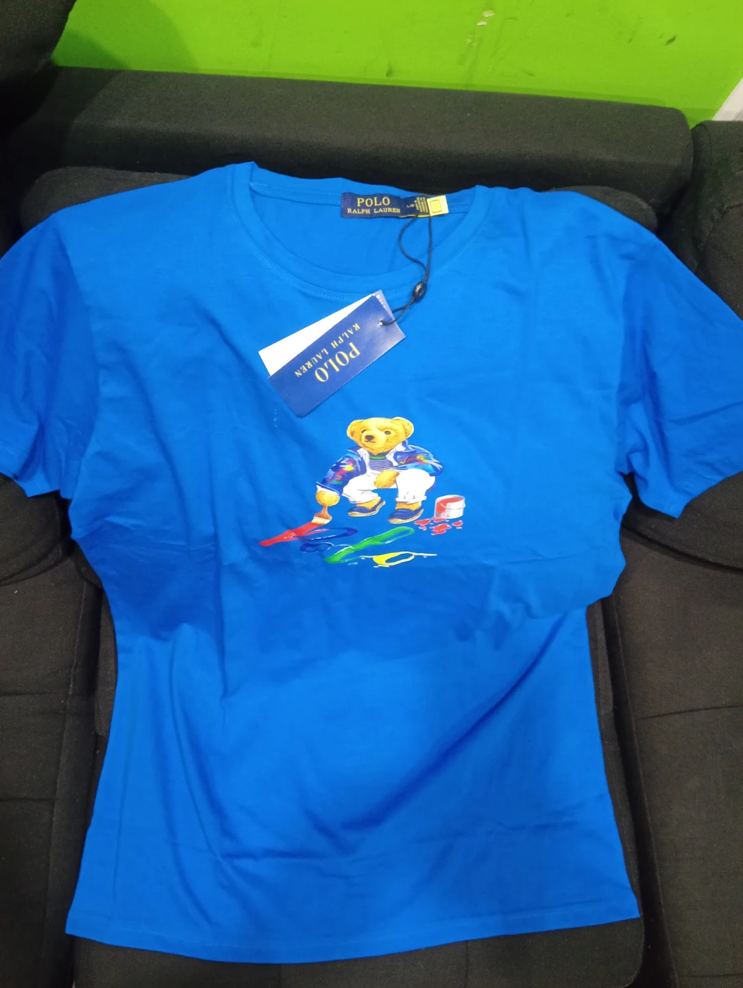 Polo Ralph Lauren Bear T-Shirt mens size L - photo 4
