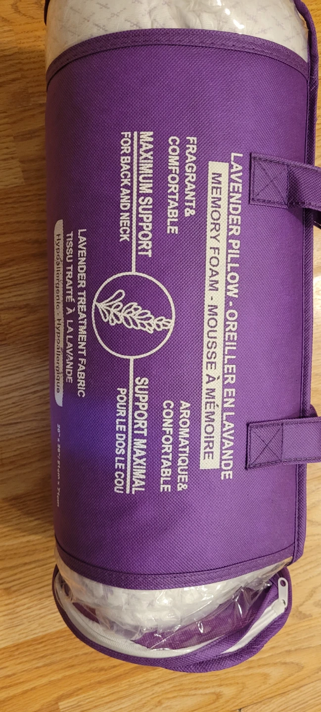 Lavender Memory Foam Pillow