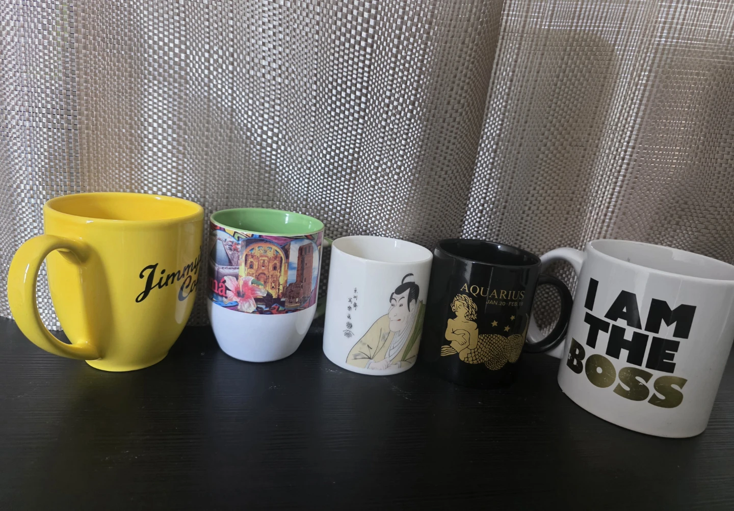 Set of 5 Assorted Coffee Mugs