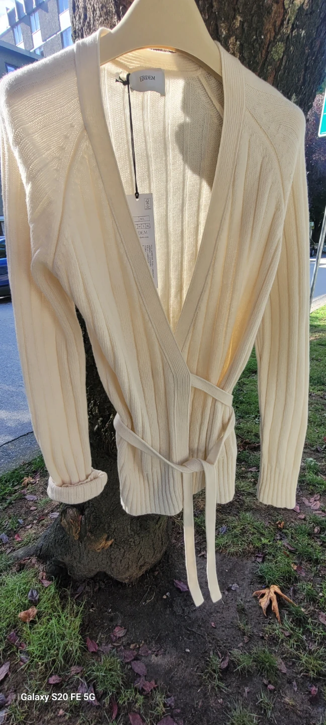 Authentic ERDEM merino wool sweater