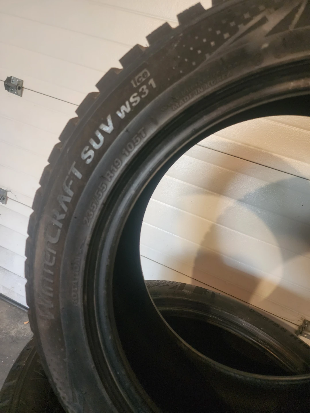 New winter tires 235 55 R19 Kumho  WinterCraft SUV WS31. - photo 2