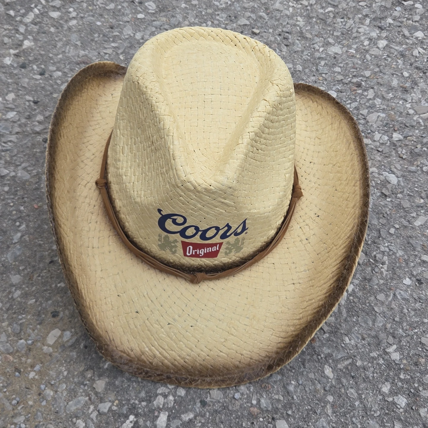 Coors Original Straw Cowboy Hat - photo 4