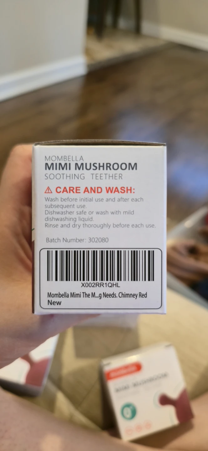 Mombella Mimi Mushroom Soothing Teether - photo 3