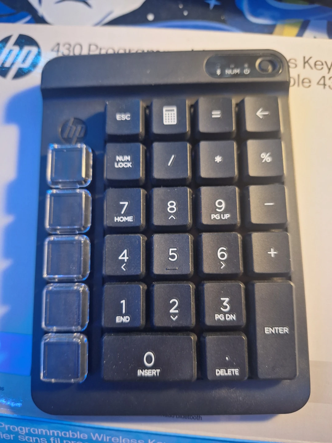 HP wireless numpad