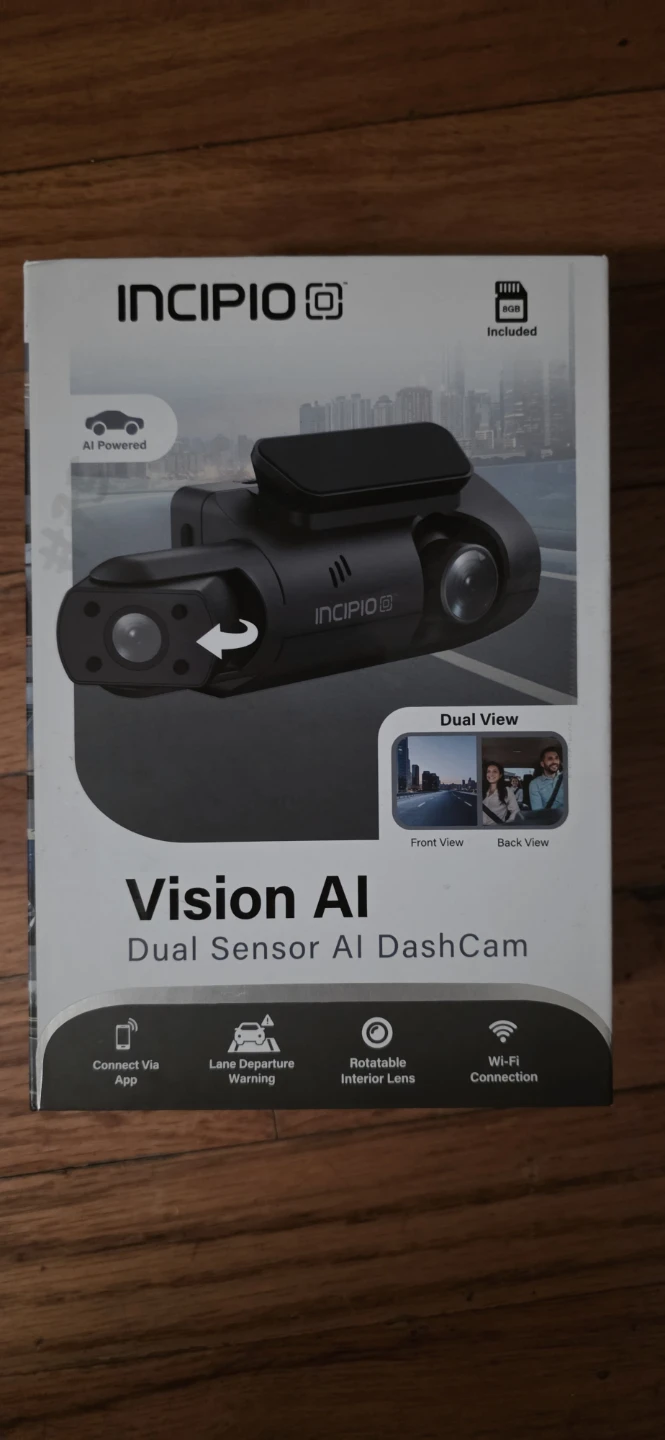 Incipio Vision AI Dual Sensor DashCam