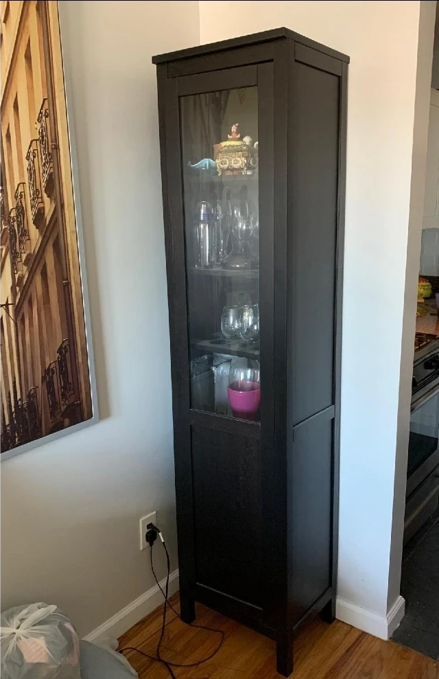 IKEA HEMNES Glass-door Cabinet - photo 2