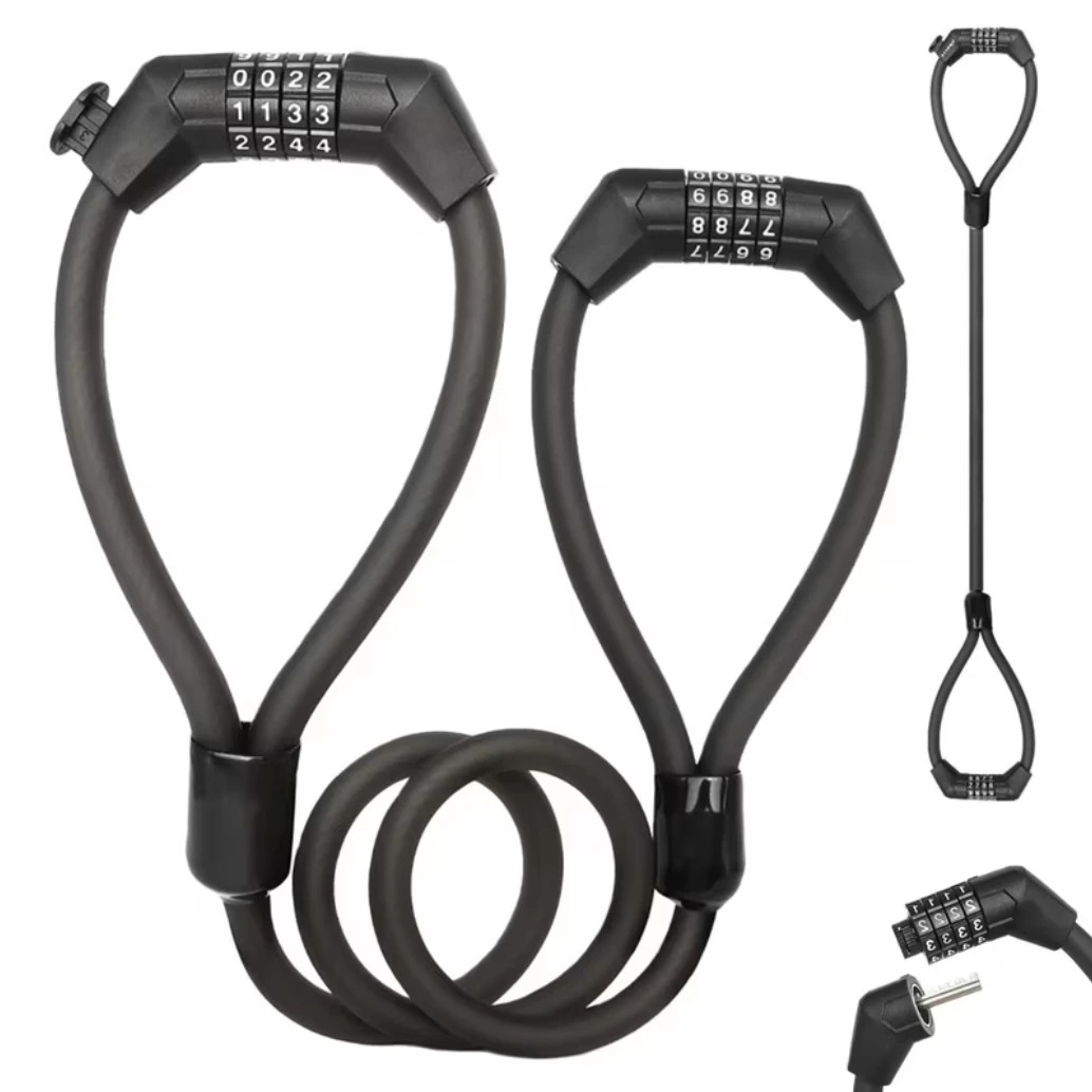 password lock cable lock UGRADED ebike escootet bicycle - photo 5