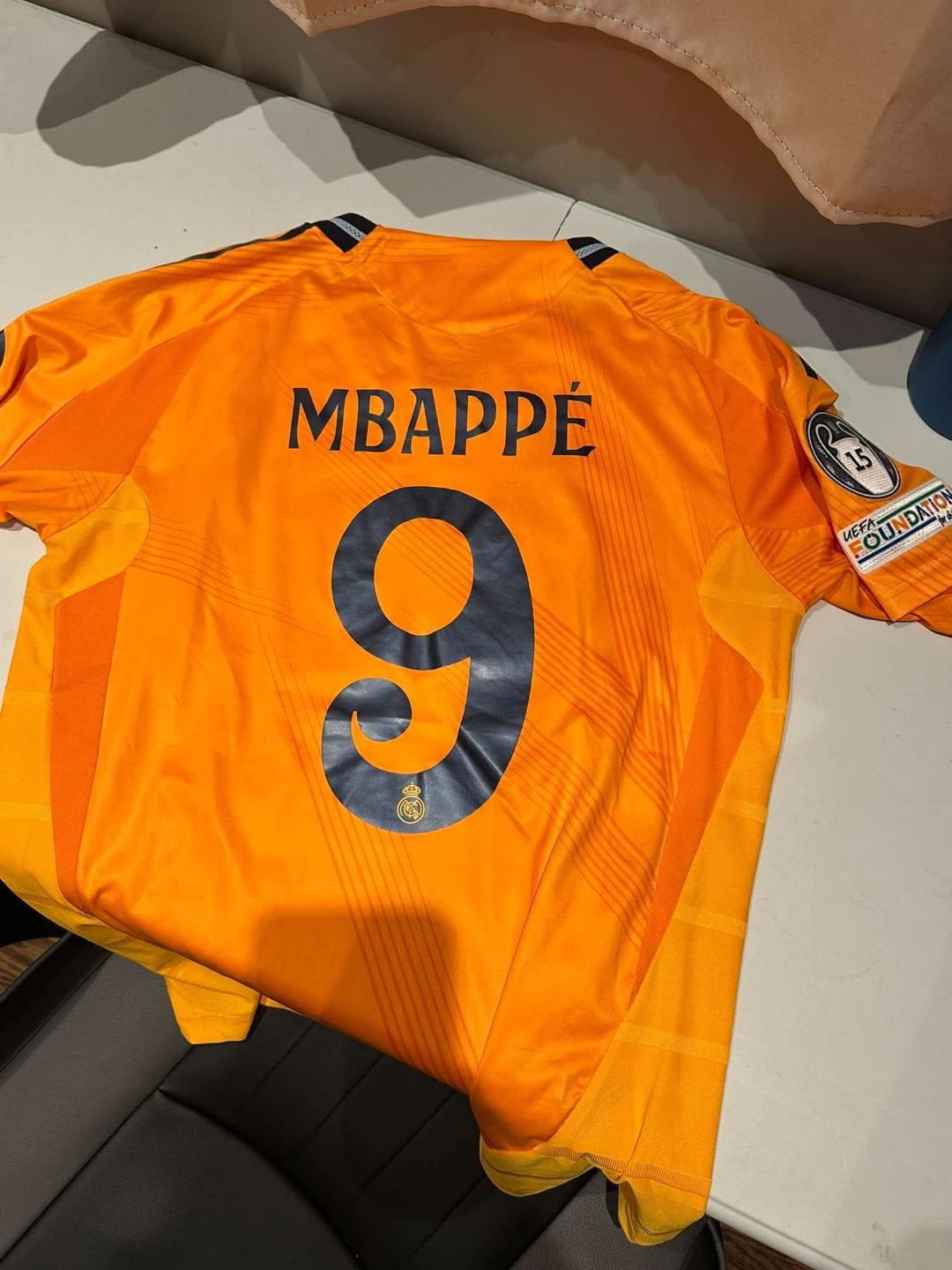 Mbappe #9 Real Madrid 2024-25 Away Jersey Player Version - photo 3