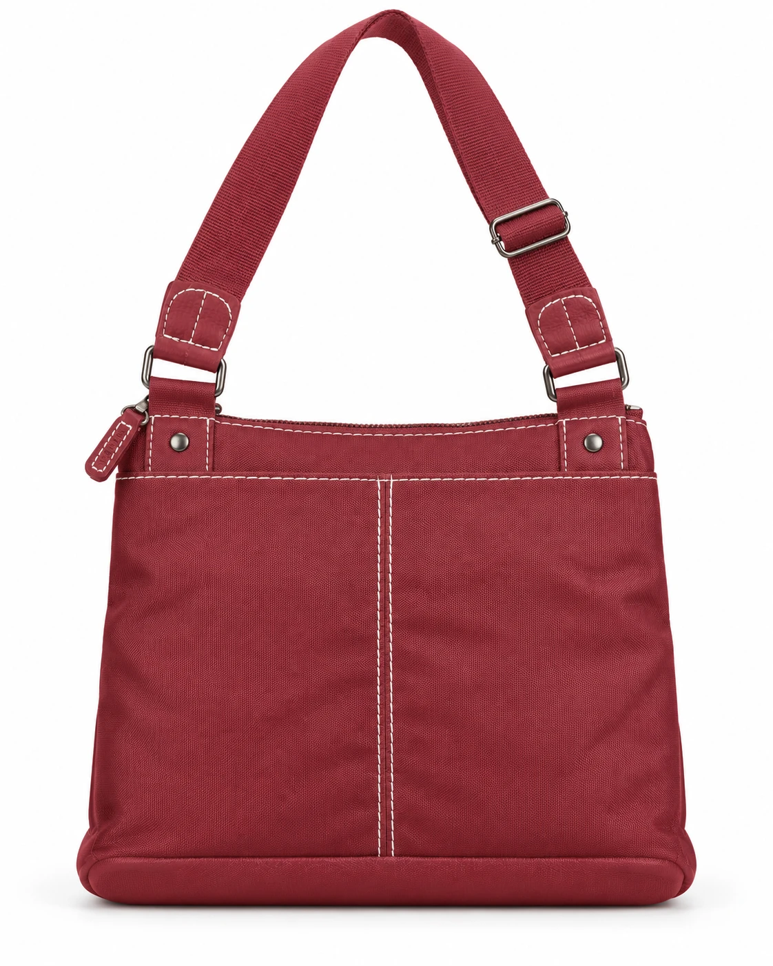 Roots Red Leather Crossbody Bag - photo 4