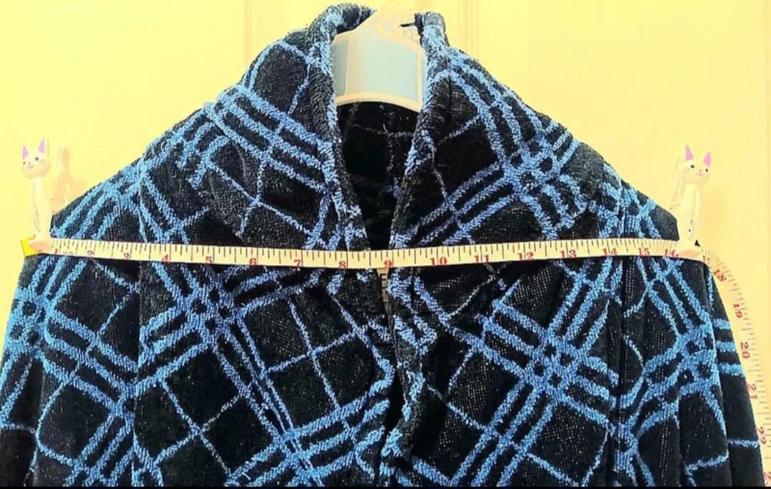 👘Cherokee Black and Blue Robe👘 - photo 4