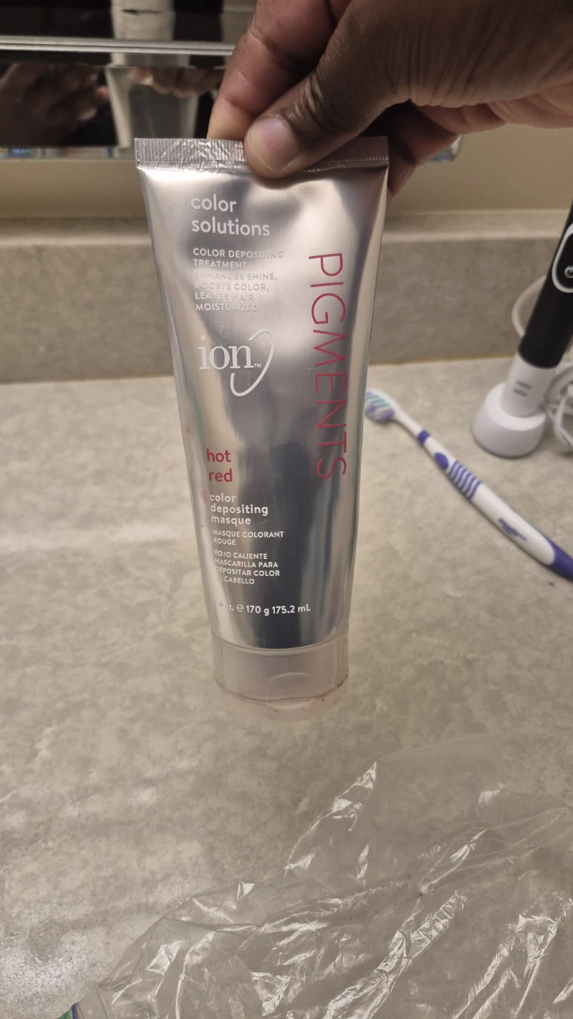 Ion Hot Red Color Depositing Masque