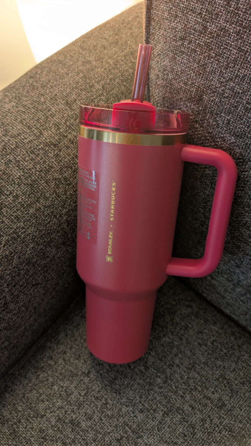 Stanley + Starbucks Tumbler Hot Pink