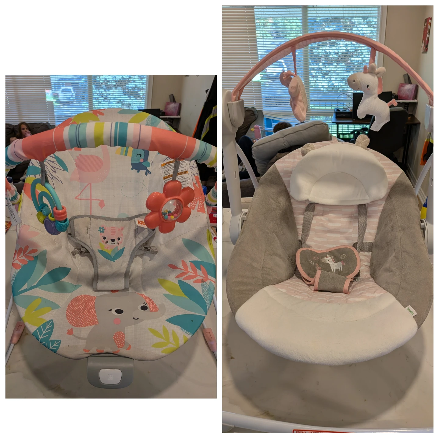 Baby swing and Vibrating chair