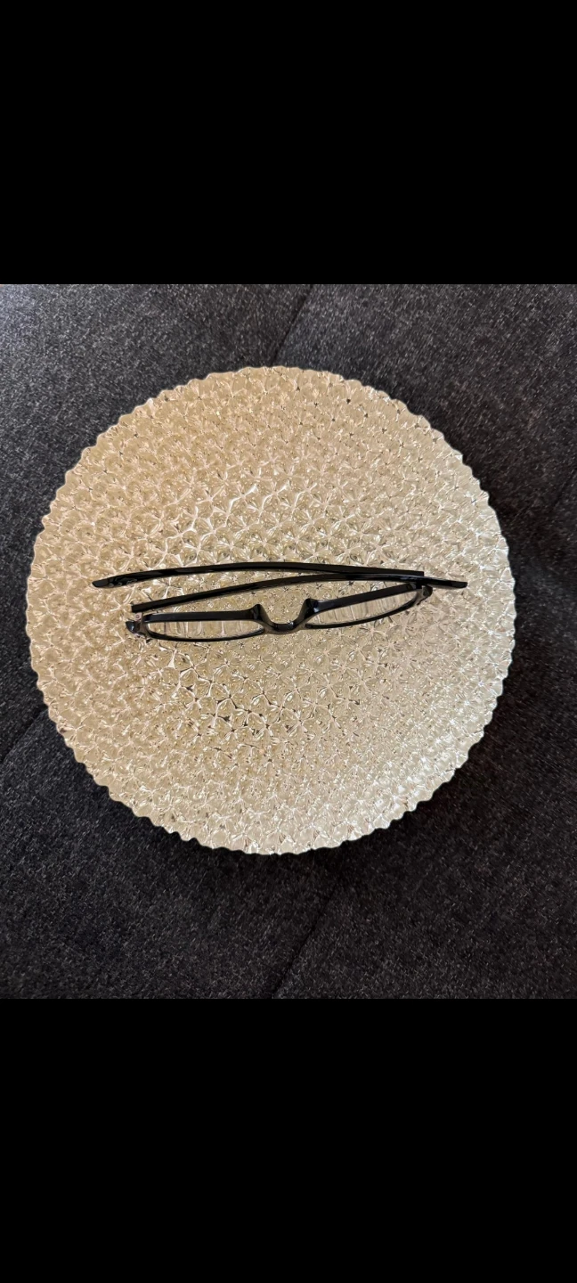 Decorative Textured Glass Plate 8 inches diameter - photo 5