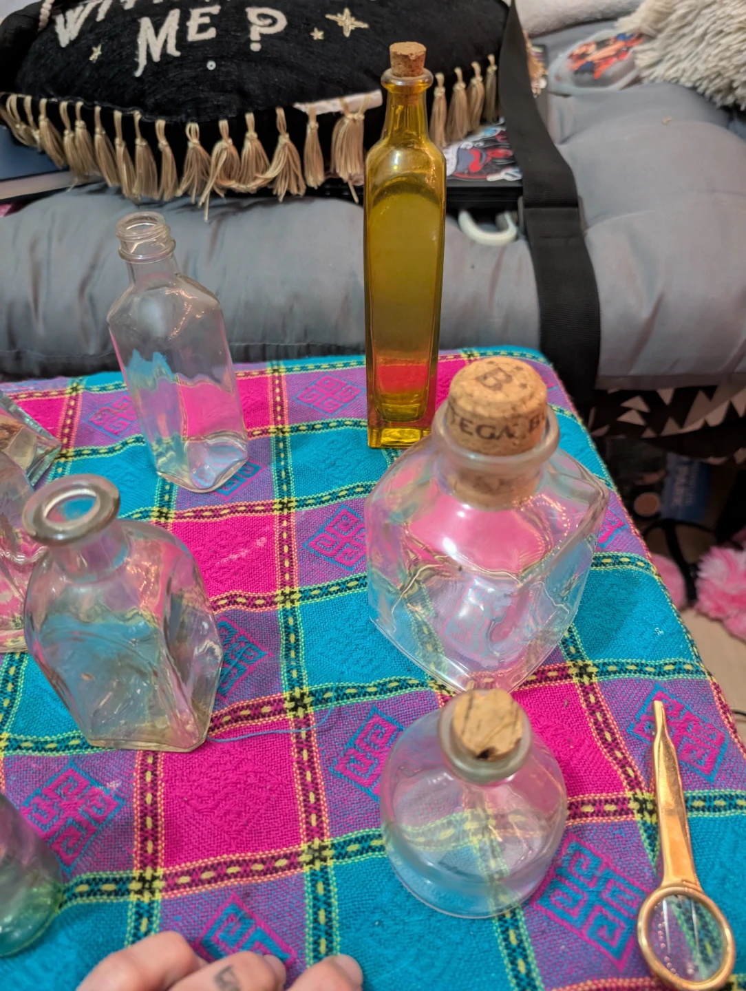 Craft glass bottles