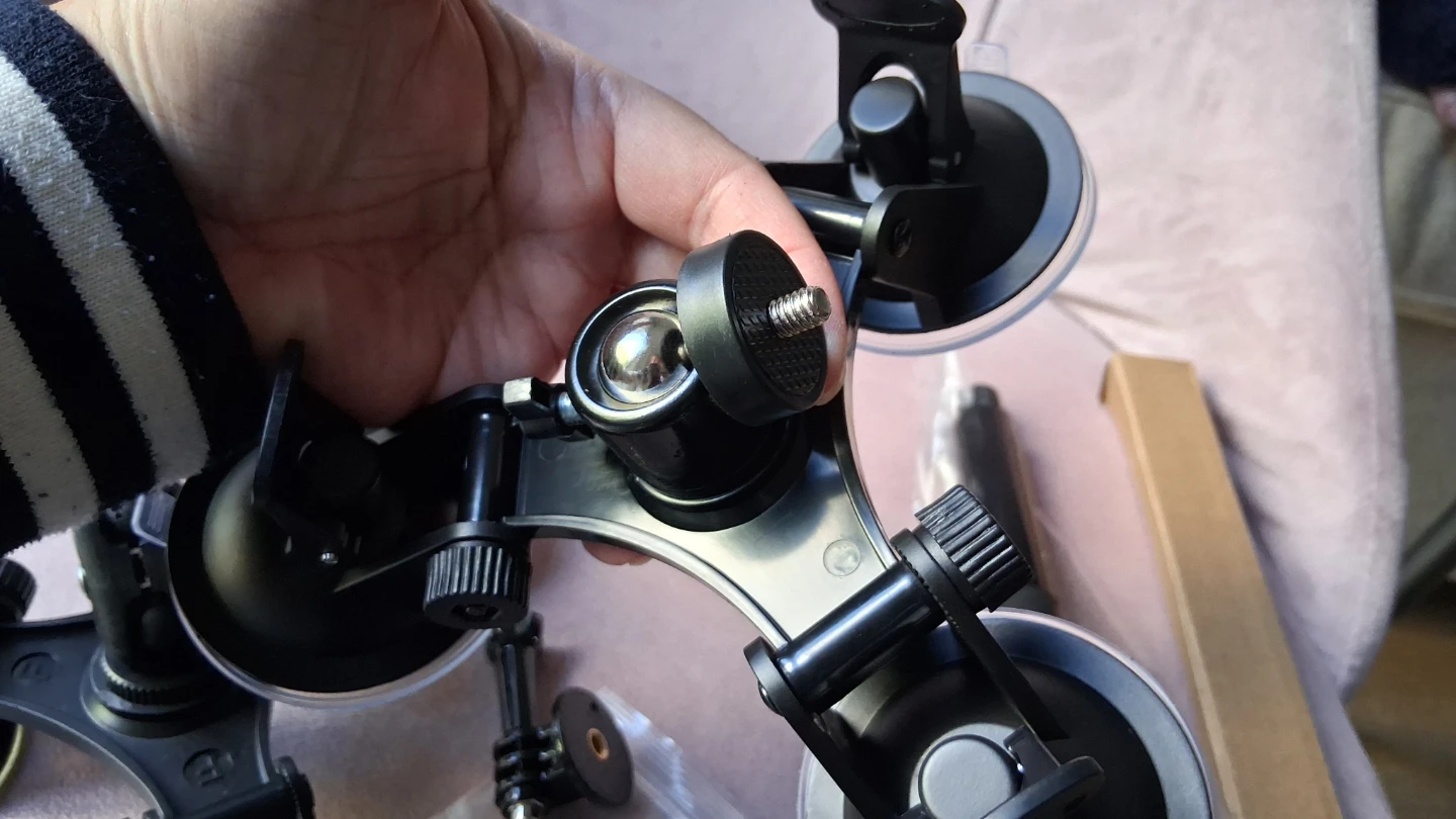 6 suction mount car windshield invisible stick 1.2m - photo 4