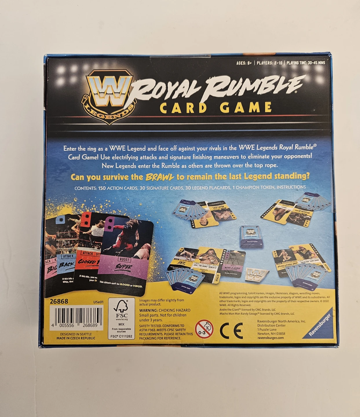 WWF Royal Rumble card game - featuring 30 Legends - photo 2