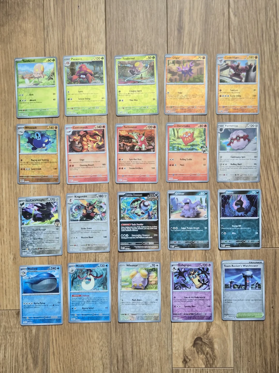 Read Bio | Reverse Holo Pokemon Card Lot