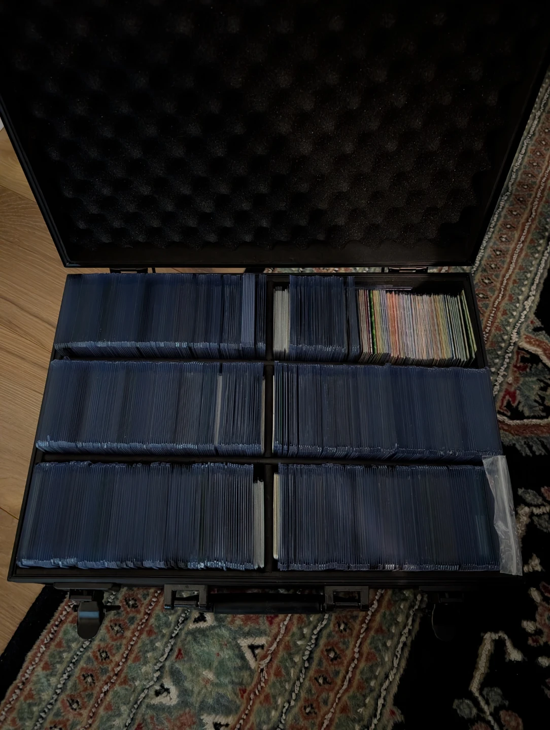 Black Aluminum Trading Card Storage Case - photo 4