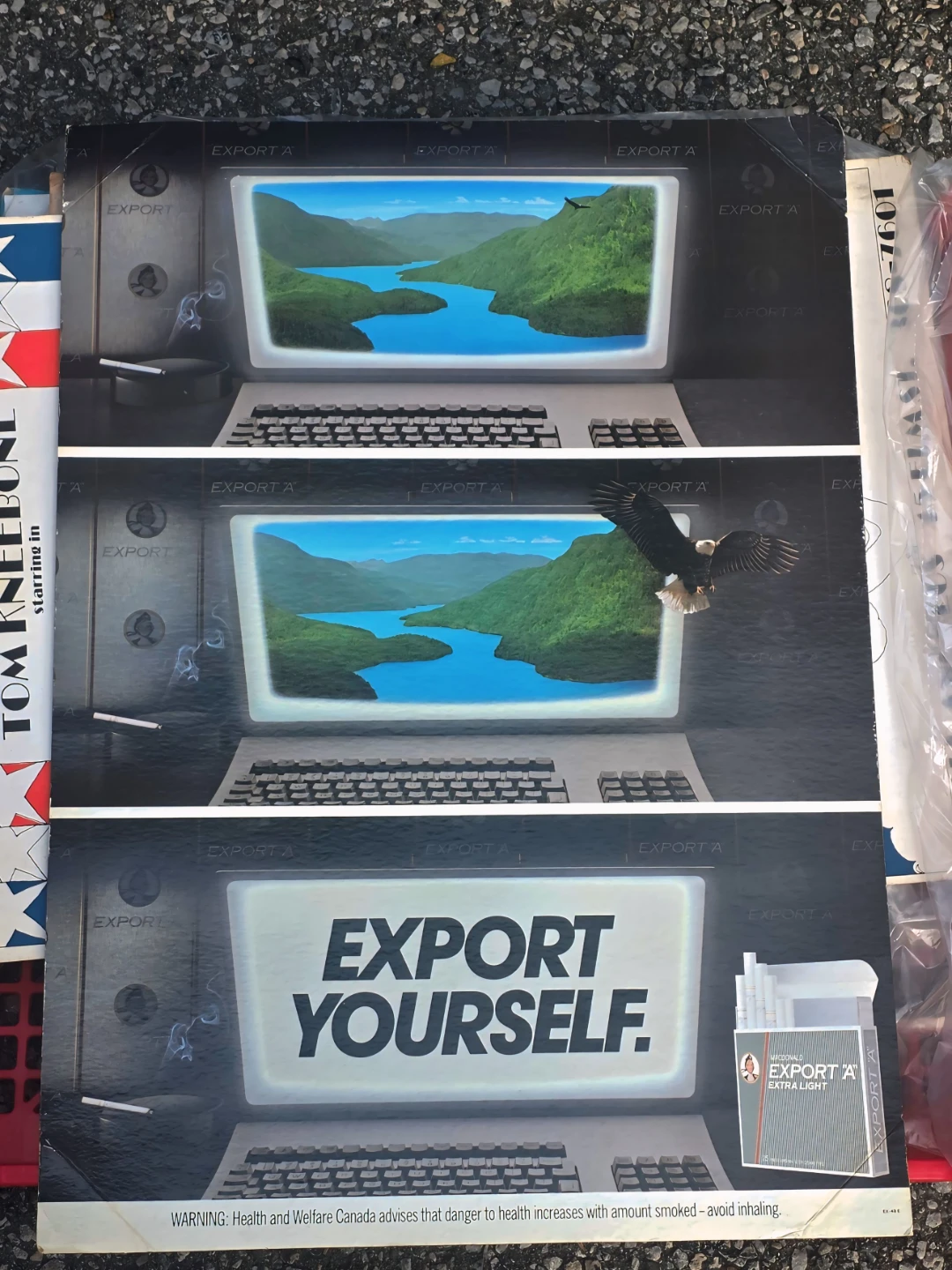 Export A Vintage Tobacco Advertising Poster