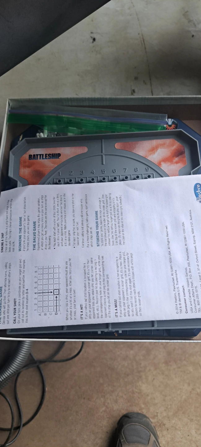 Hasbro Battleship Board Game - photo 3