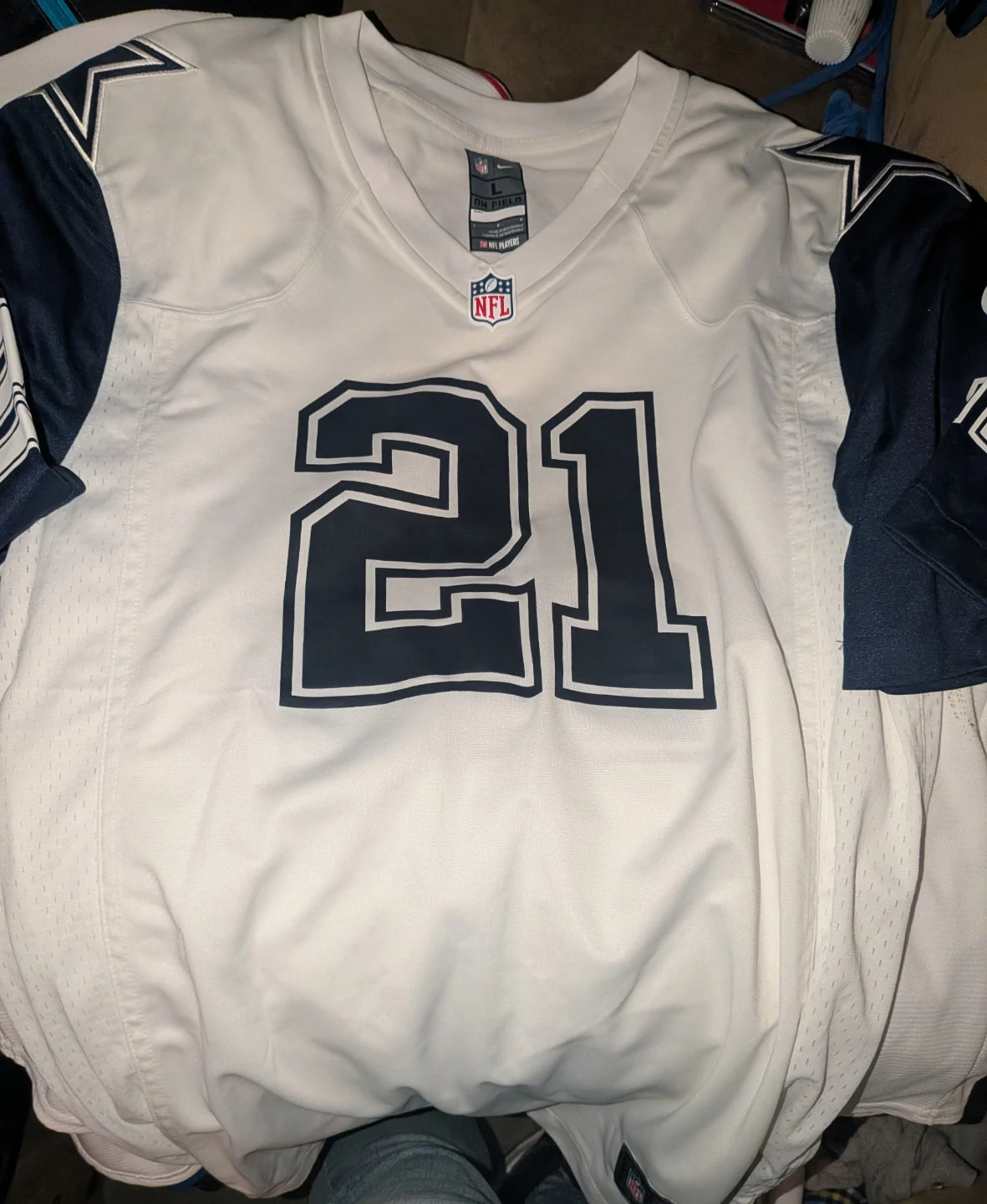 Dallas Cowboys Ezekiel Elliott Jersey Size L