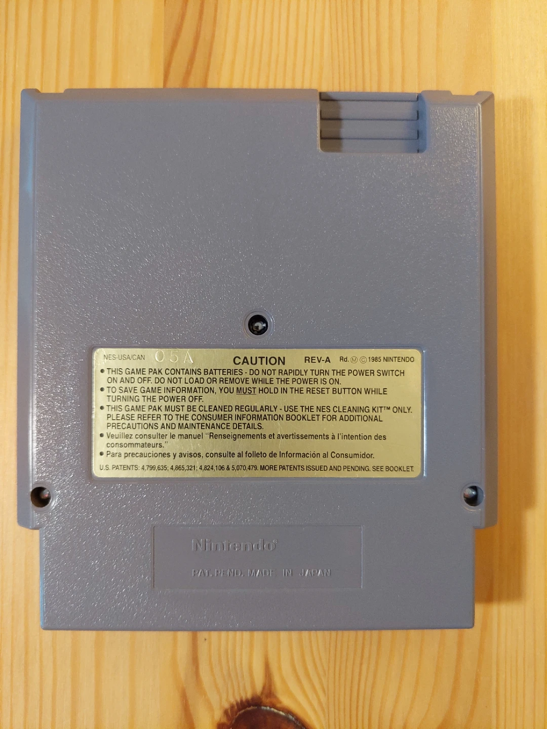 The Legend of Zelda NES Game Cartridge - photo 3