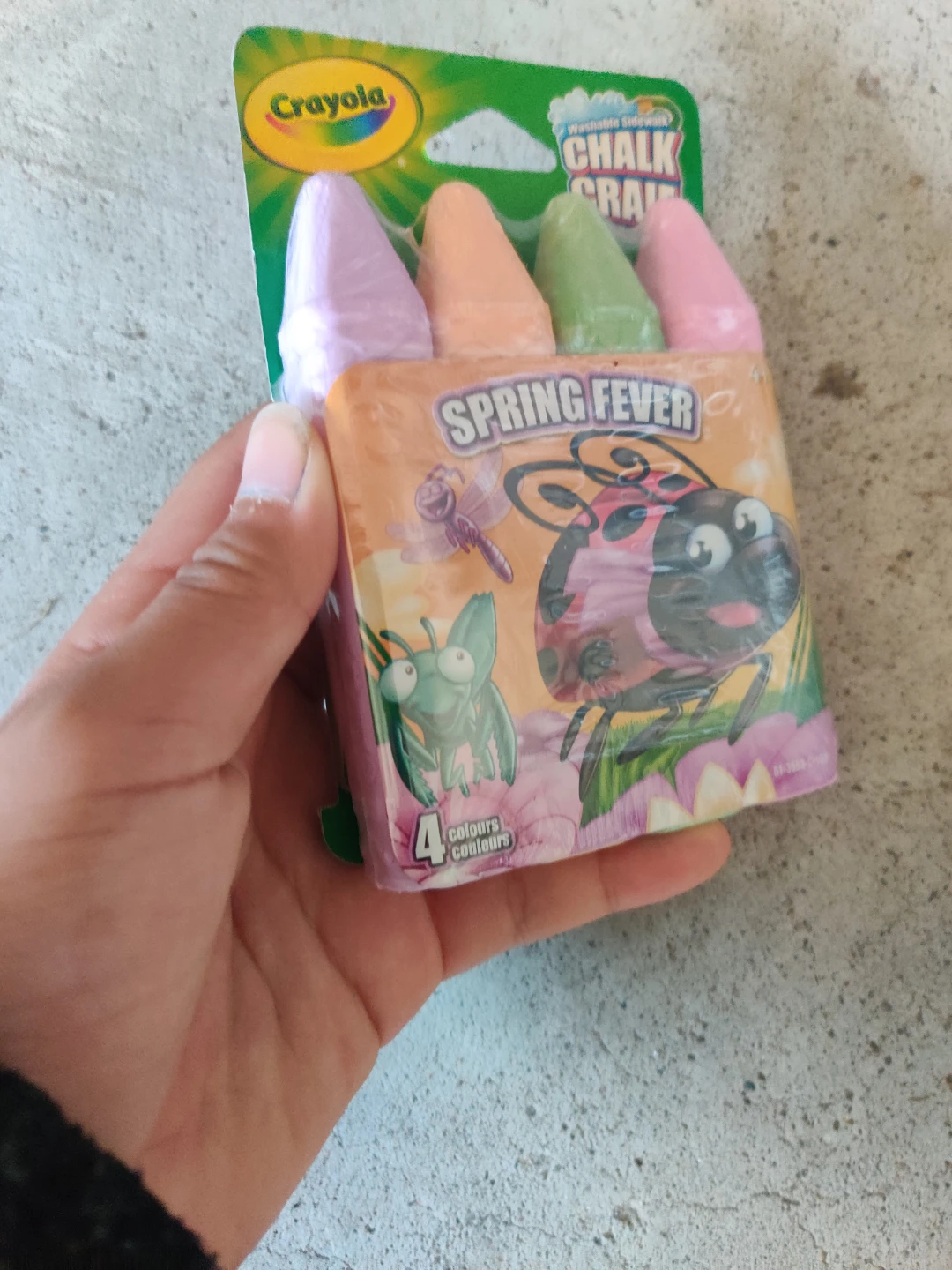 Crayola Washable Sidewalk Chalk - Spring Fever - photo 3