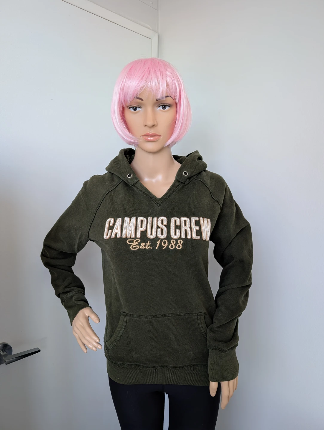 Vintage Green Campus Crew est. 1988 Hoodie