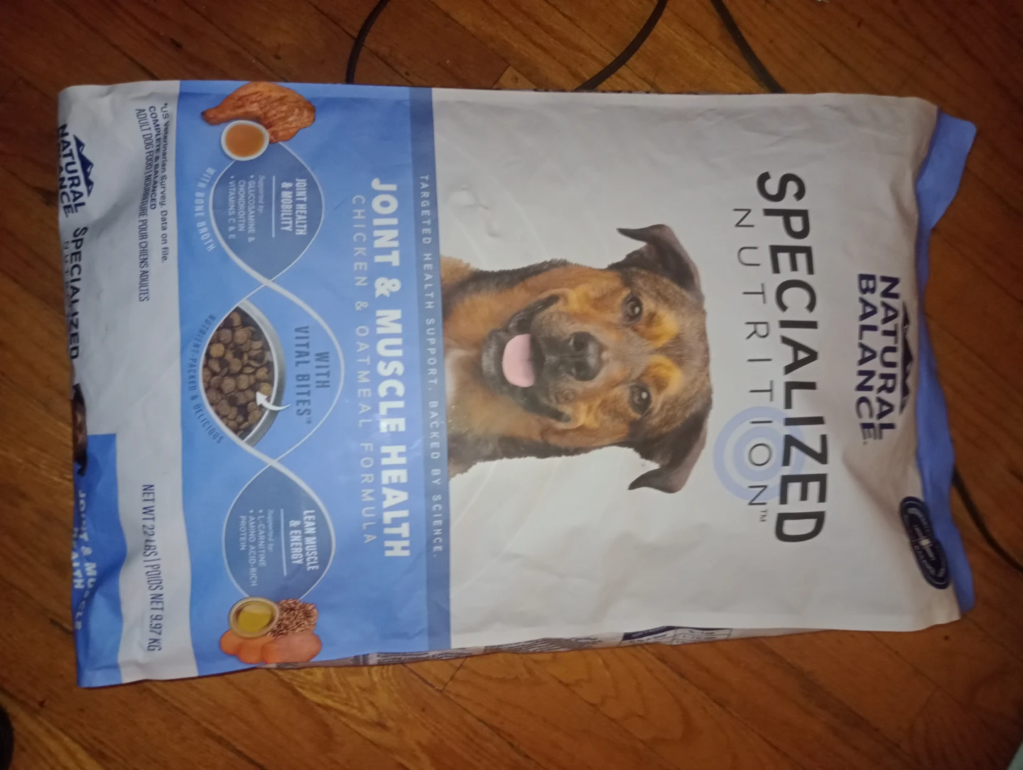 Natural Balance Joint & Muscle Health Dog Food 22lbs