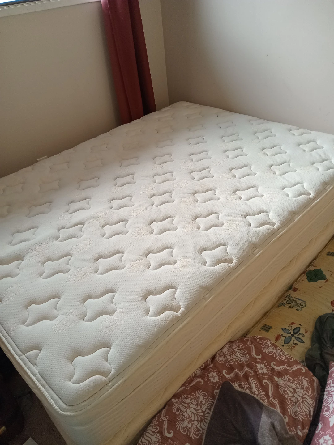 King size mattress with Box