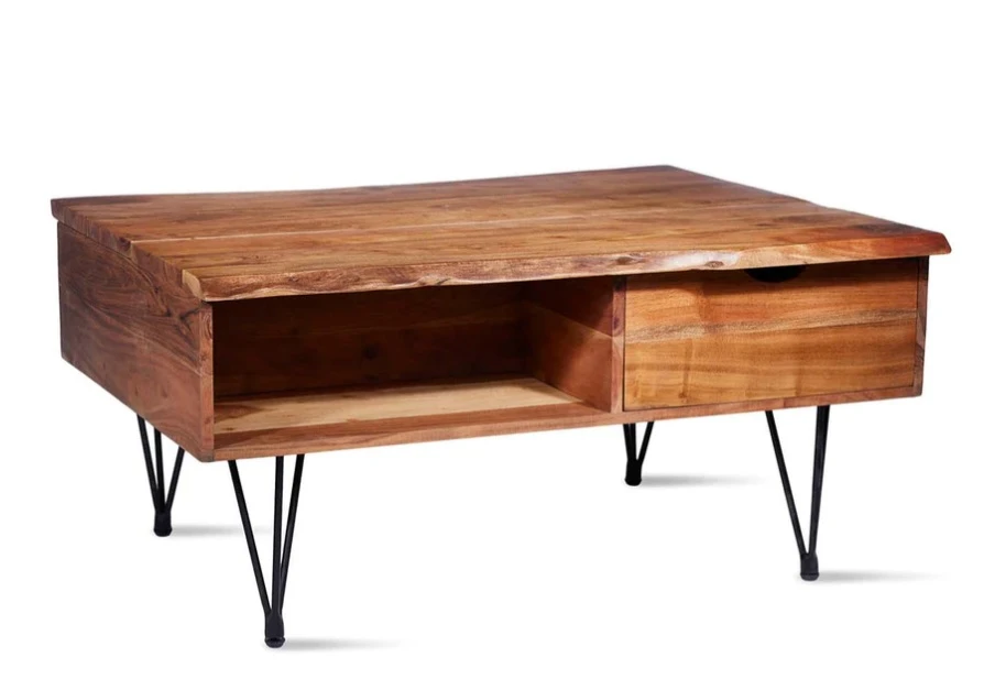 Milo 40" Lift Top Coffee Table - Natural