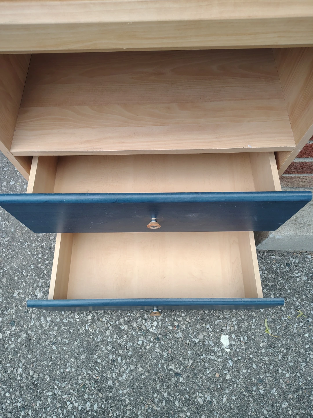 Tall Wooden Storage Cabinet with Drawers - photo 5