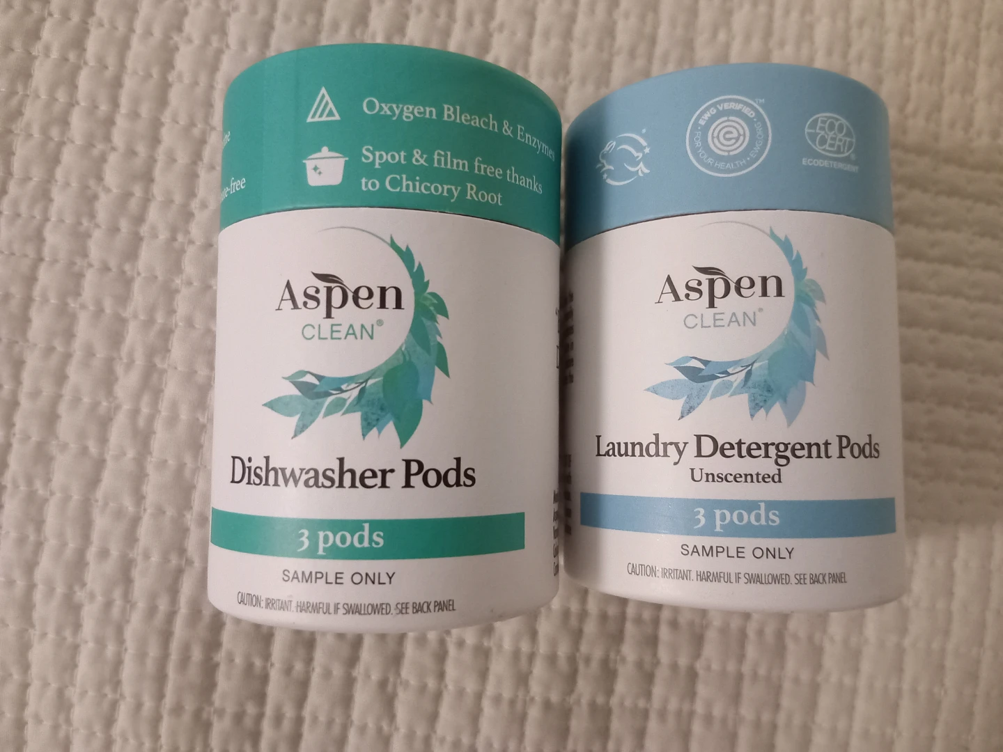 Aspen Clean Dishwasher and Laundry Detergent Pods