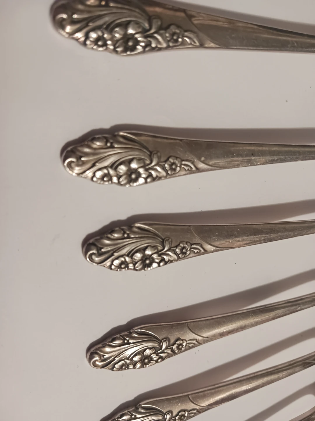 Set of 6 Vintage Oneida Community Silver Demitasse  Spoons - photo 4
